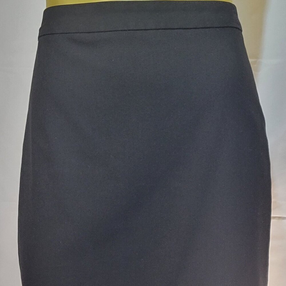 BANANA REPUBLIC Black Midi Skirt